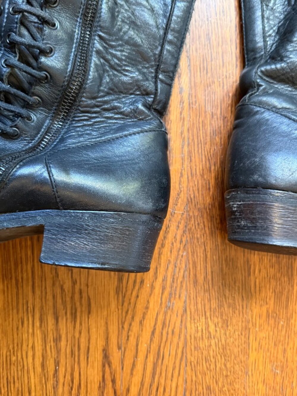 Ann Demeulemeester Triple Lace Boots FY08 - Picture 13 of 16